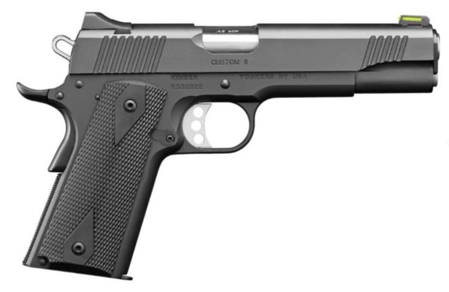 KIMBER CUSTOM II GFO 1911 10MM 5IN BARREL 9RD 3700551 - Taurus Savings